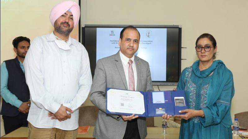 SGGS College receives CII membership SGGS College receives CII membership