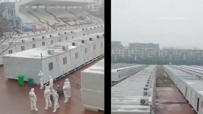 Corona-positive Chinese citizens secluded in iron boxes