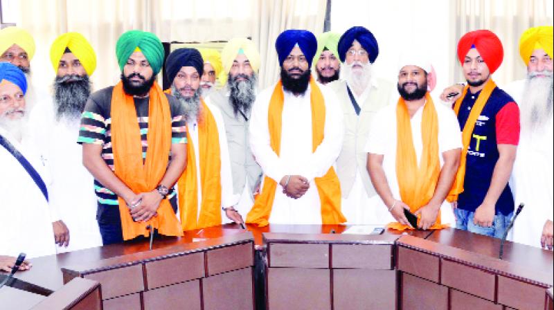 Simranjit Singh Mann With Others Simranjit Singh Mann With Others