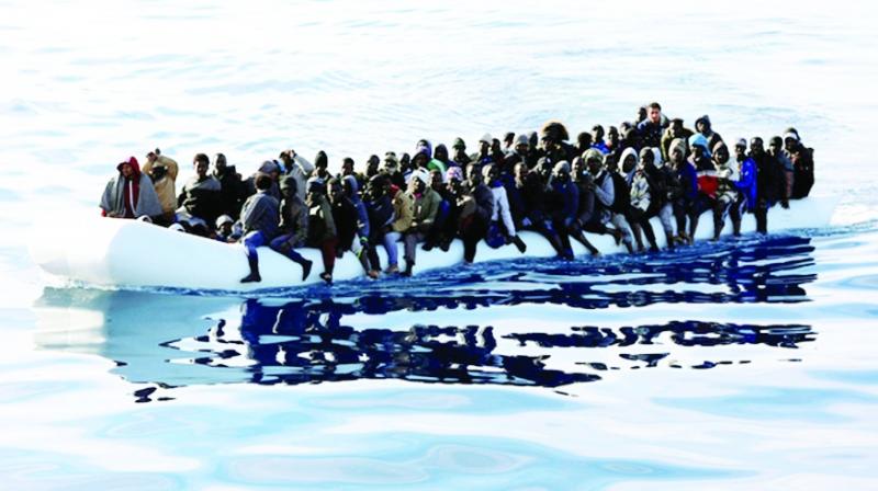 Migrant Missing in  Mediterranean Sea
