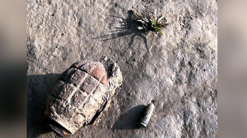 Hand grenade found during cleaning in Amritsar Hand grenade found during cleaning in Amritsar