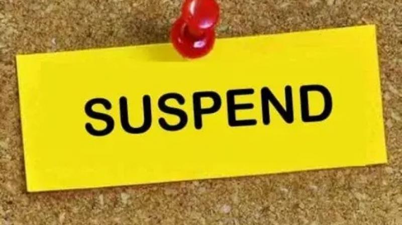 Pathankot mining officer suspended Pathankot mining officer suspended