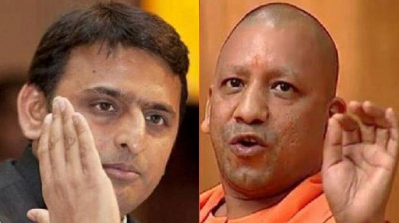 akhilesh yadav and yogi akhilesh yadav and yogi
