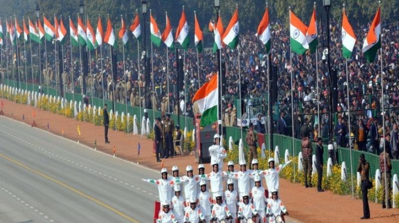 Republic day parade Republic day parade