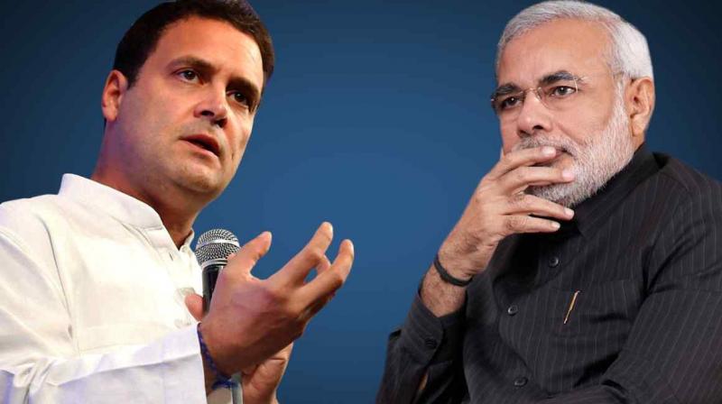 PM Modi & Rahul Gandhi PM Modi & Rahul Gandhi
