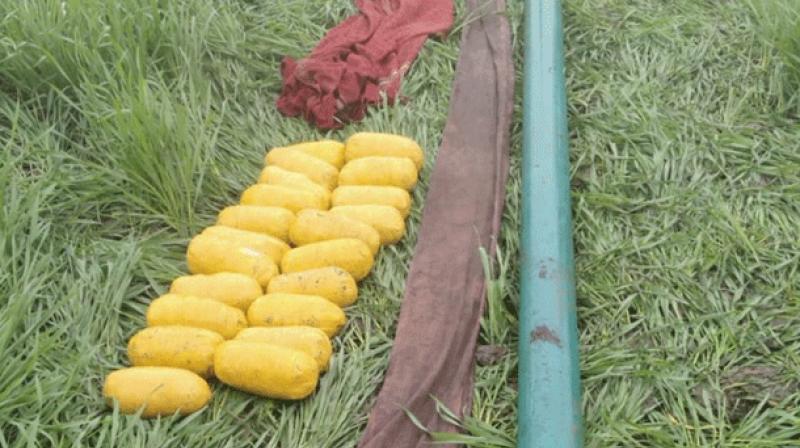 BSF recovered 25 kg of heroin from Fazilka international border BSF recovered 25 kg of heroin from Fazilka international border