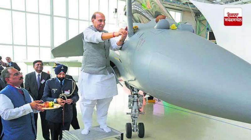 Defence Minister Rajnath Singh approves new fighter jet programme Defence Minister Rajnath Singh approves new fighter jet programme