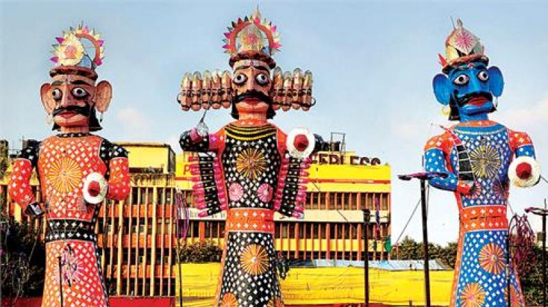 Dussehra in mohali Dussehra in mohali