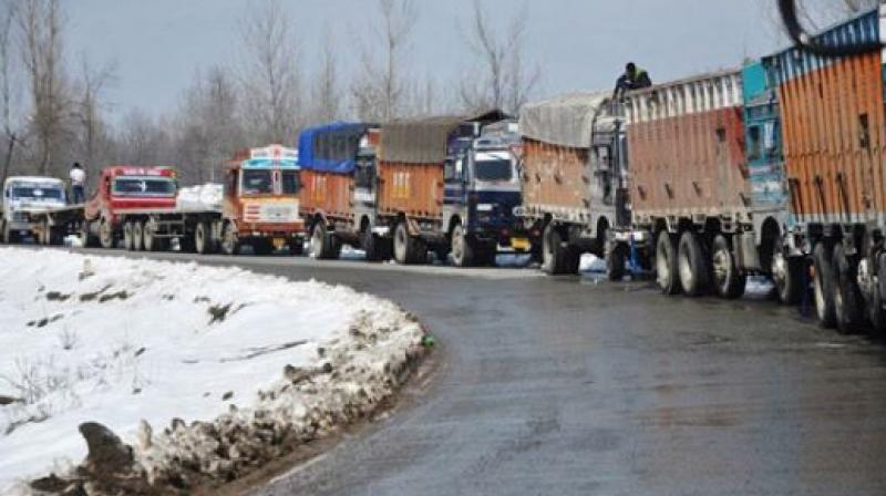 Jammu-Srinagar Highway closed