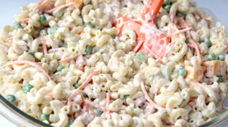 creamy mayo pasta 