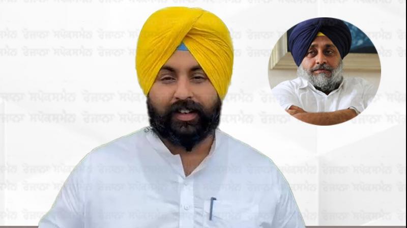 ਸਿੱਖਿਆ ਮੰਤਰੀ ਹਰਜੋਤ ਬੈਂਸ ਦਾ ਸੁਖਬੀਰ ਬਾਦਲ ਨੂੰ ਕਰਾਰਾ ਜਵਾਬ, ਬਾਦਲ ਆਪਣੇ ਫ਼ਾਇਦੇ ਲਈ ਕਰ ਰਿਹਾ ਹੈ ਲੋਕਾਂ ਨੂੰ ਗੁੰਮਰਾਹ ਸਿੱਖਿਆ ਮੰਤਰੀ ਹਰਜੋਤ ਬੈਂਸ ਦਾ ਸੁਖਬੀਰ ਬਾਦਲ ਨੂੰ ਕਰਾਰਾ ਜਵਾਬ, ਬਾਦਲ ਆਪਣੇ ਫ਼ਾਇਦੇ ਲਈ ਕਰ ਰਿਹਾ ਹੈ ਲੋਕਾਂ ਨੂੰ ਗੁੰਮਰਾਹ