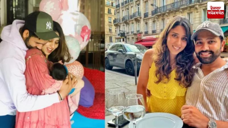 Rohit Sharma Blessed With A Baby Boy Rohit Sharma Blessed With A Baby Boy