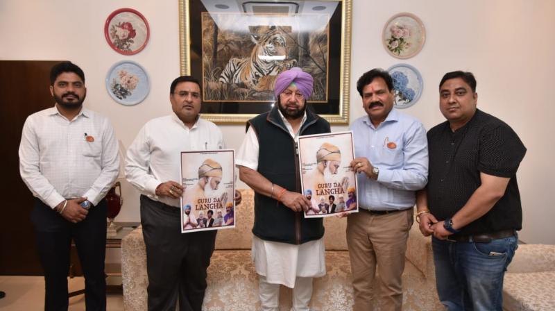 Capt Amarinder Singh releases 'song' on 'Shabad' dedicated to 550th Prakash Purb Capt Amarinder Singh releases 'song' on 'Shabad' dedicated to 550th Prakash Purb