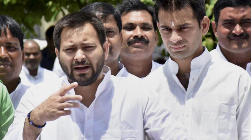 RJD leader tejashwi yadav attacks on nitish kumar RJD leader tejashwi yadav attacks on nitish kumar