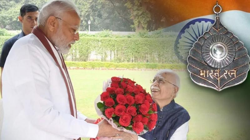 President Murmu will honor Lal Krishna Advani with 'Bharat Ratna' at his home