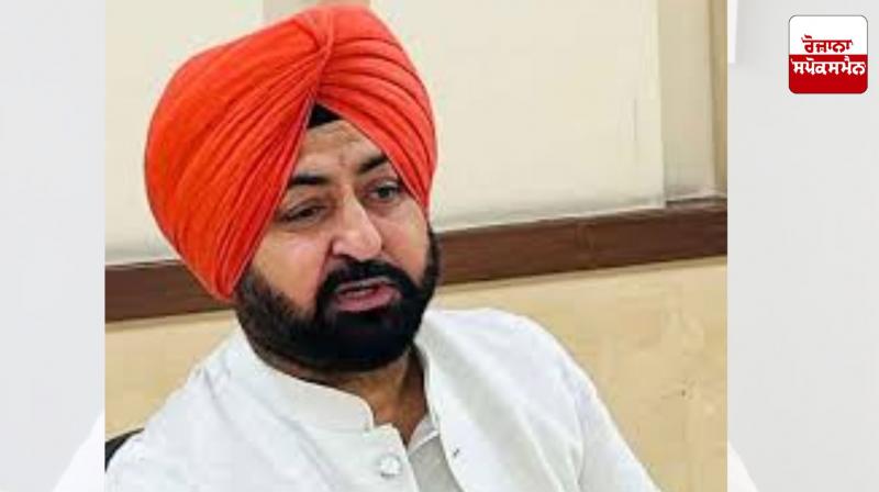 Revenue Minister Hardeep Singh Mundia orders special girdavari to assess damage to crops Revenue Minister Hardeep Singh Mundia orders special girdavari to assess damage to crops