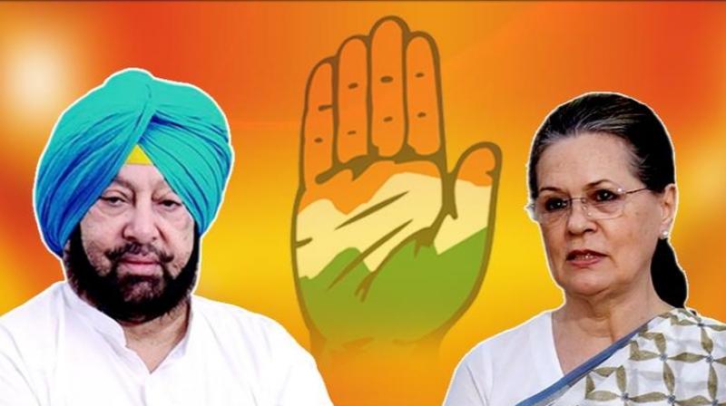 Captain Amarinder Singh, Sonia Gandhi Captain Amarinder Singh, Sonia Gandhi