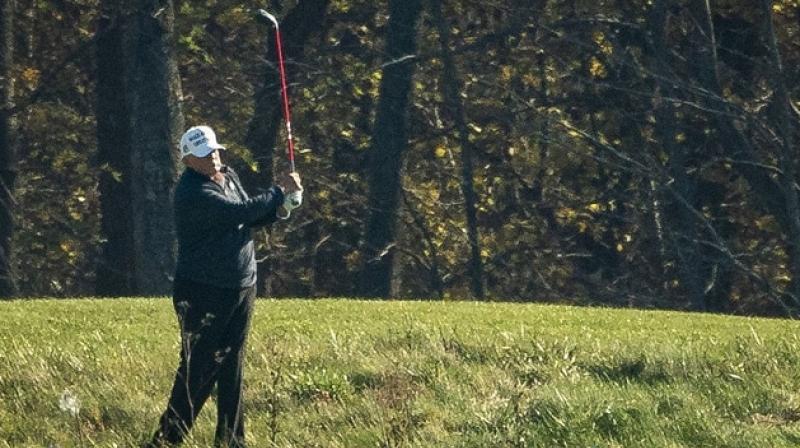 Trump Golfs Trump Golfs