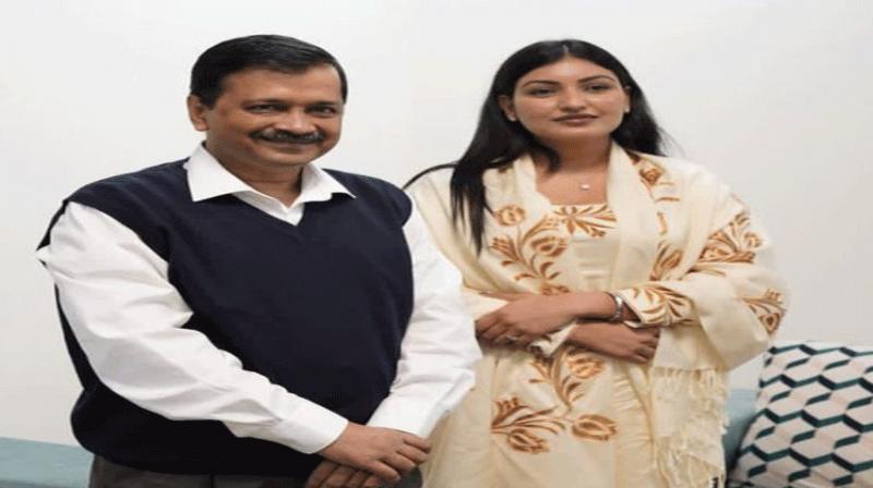 Anmol Gagan Mann, Kejriwal Anmol Gagan Mann, Kejriwal