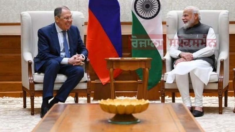 Russian Foreign Minister Meets Prime Minister Narendra Modi Russian Foreign Minister Meets Prime Minister Narendra Modi
