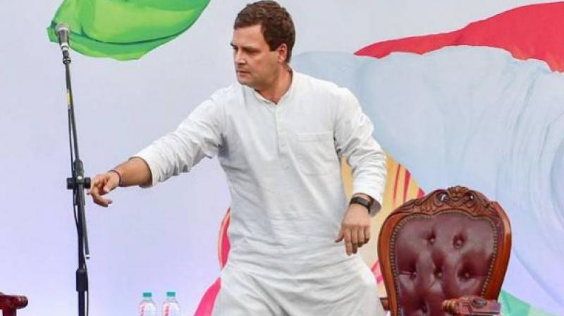 BJP share Rahul Gandhi press conference video rafale NYAY scheme Lok Sabha Election BJP share Rahul Gandhi press conference video rafale NYAY scheme Lok Sabha Election
