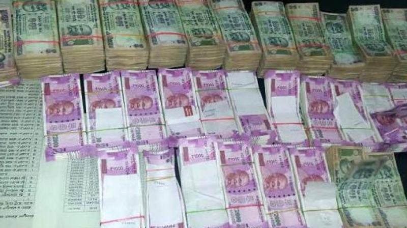 Cash seized Cash seized