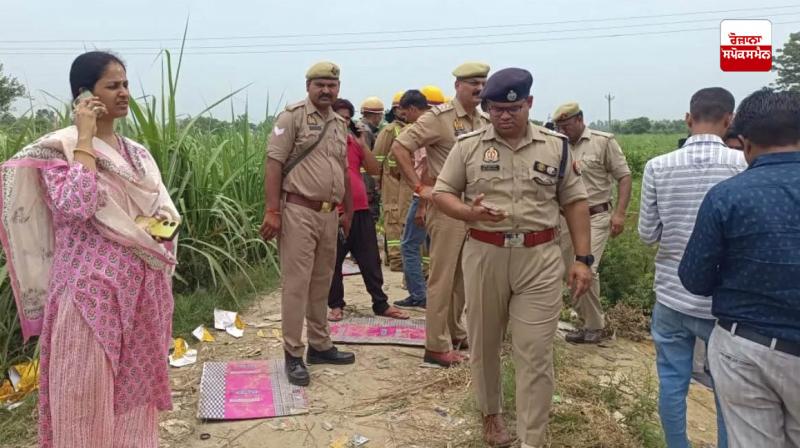 Amroha: Explosion in firecracker factory Amroha: Explosion in firecracker factory