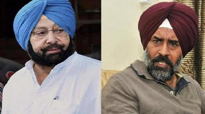 captain amarinder singh and Pargat Singh 