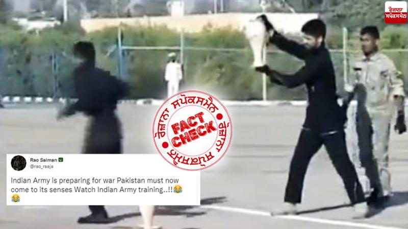 Fact Check: Stunt Failure Video Of Iran Army Viral In The Name Of Indian Army Fact Check: Stunt Failure Video Of Iran Army Viral In The Name Of Indian Army