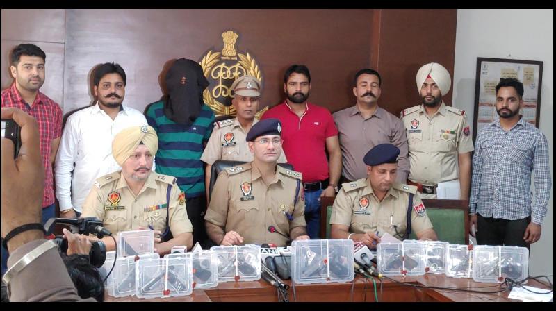 Lawrence Bishnoi Gang Gurga arrested by Mohali Police Lawrence Bishnoi Gang Gurga arrested by Mohali Police