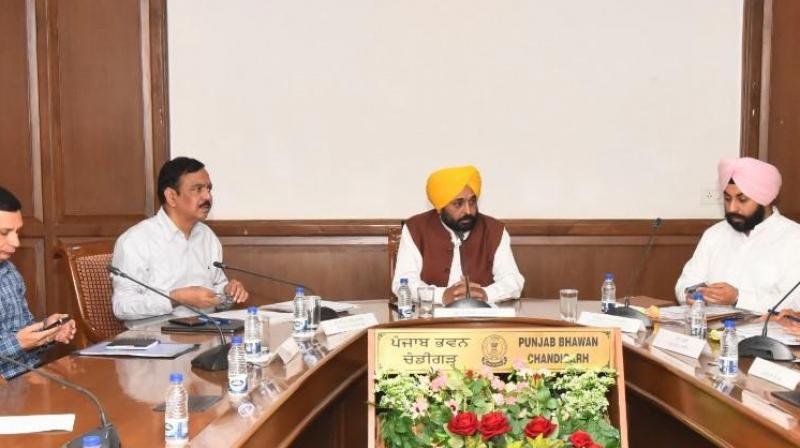 CM Bhagwant Mann asks sand contractors to strictly adhere to mining norms CM Bhagwant Mann asks sand contractors to strictly adhere to mining norms
