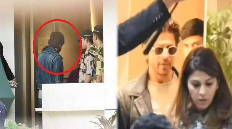 Shah Rukh Khan stopped by customs officials at Mumbai airport Shah Rukh Khan stopped by customs officials at Mumbai airport