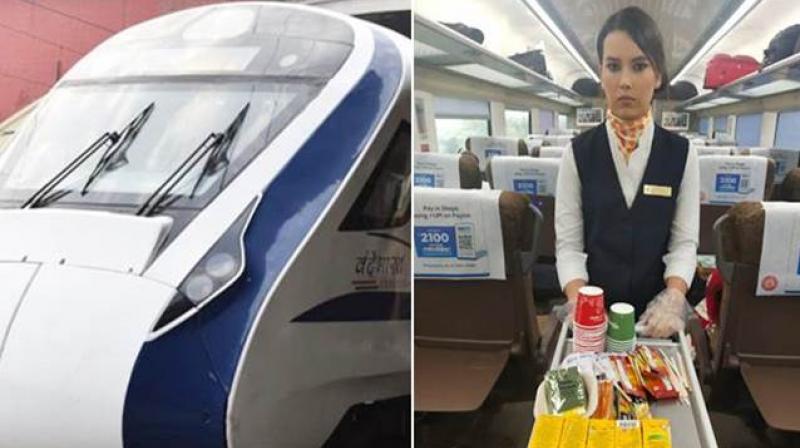 Flight-like hostesses in trains! Indian Railways offers aircraft-like services in Vande Bharat Express Flight-like hostesses in trains! Indian Railways offers aircraft-like services in Vande Bharat Express