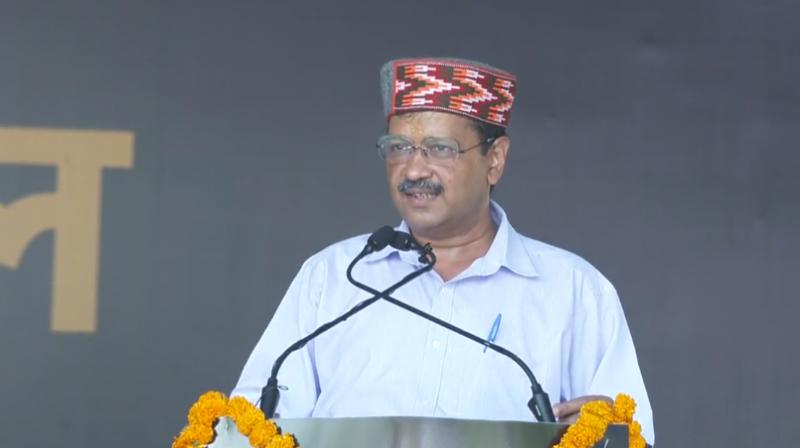 Arvind Kejriwal Himachal Pradesh Rally Arvind Kejriwal Himachal Pradesh Rally