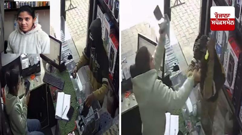 Soni Verma bravely confronted a masked man who came to rob a shop