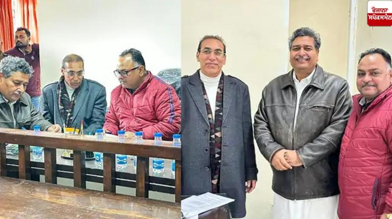 MLA objected to the presence of AAP leader in revenue department's camp MLA objected to the presence of AAP leader in revenue department's camp