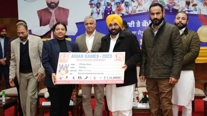 Asian Games and National Games winners thank Punjab govt for giving cash awards Asian Games and National Games winners thank Punjab govt for giving cash awards