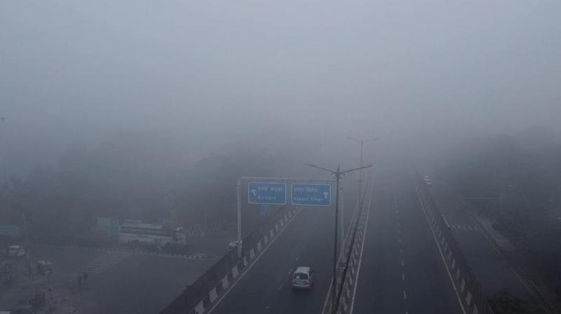 Flights Delayed Due to Dense Fog Flights Delayed Due to Dense Fog
