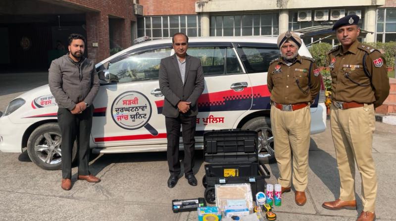 Punjab Police unveils Road Crash Investigation Vehicle to examine cause of Accident Punjab Police unveils Road Crash Investigation Vehicle to examine cause of Accident