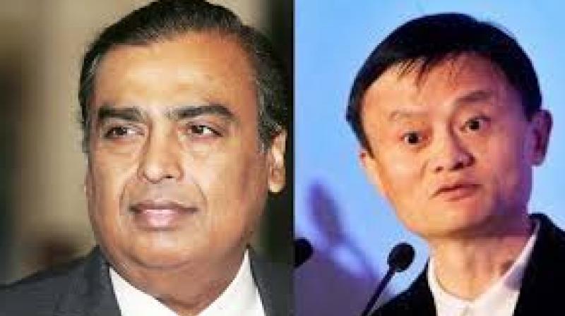 Ambani,  Jack Ma