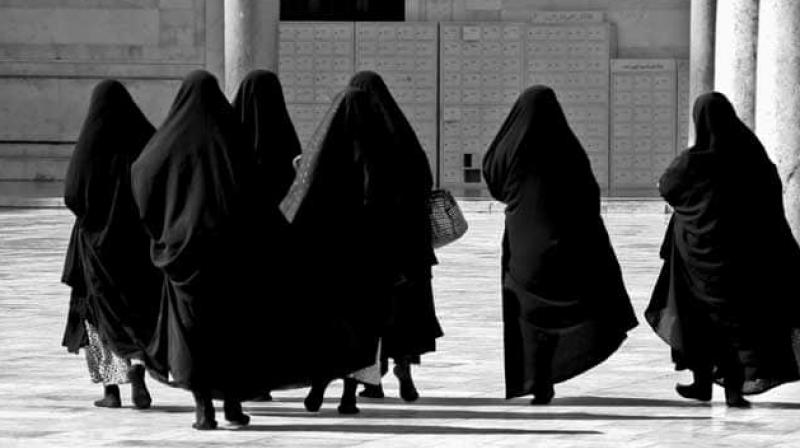burqa women stopped from boarding in lucknow metro burqa women stopped from boarding in lucknow metro