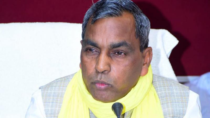 UP minister Om Prakash Rajbhar UP minister Om Prakash Rajbhar
