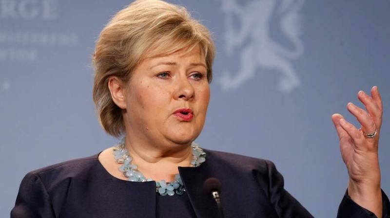 Norway PM Erna Solberg