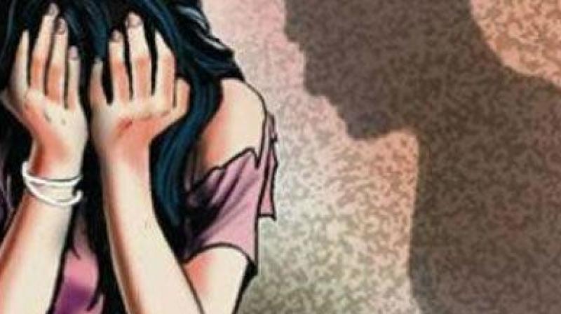 The victim girl The victim girl