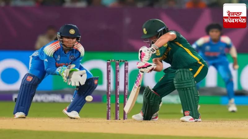 ICC Women's World Cup: South Africa beat India by 3 wickets ICC Women's World Cup: South Africa beat India by 3 wickets