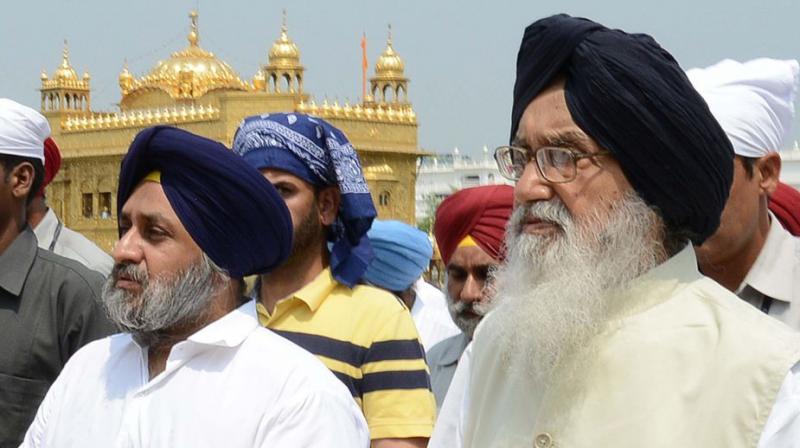 Sukhbir Badal And Parkash Badal Sukhbir Badal And Parkash Badal