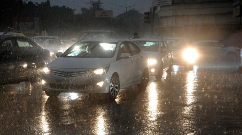Rain brings cold in Punjab Rain brings cold in Punjab