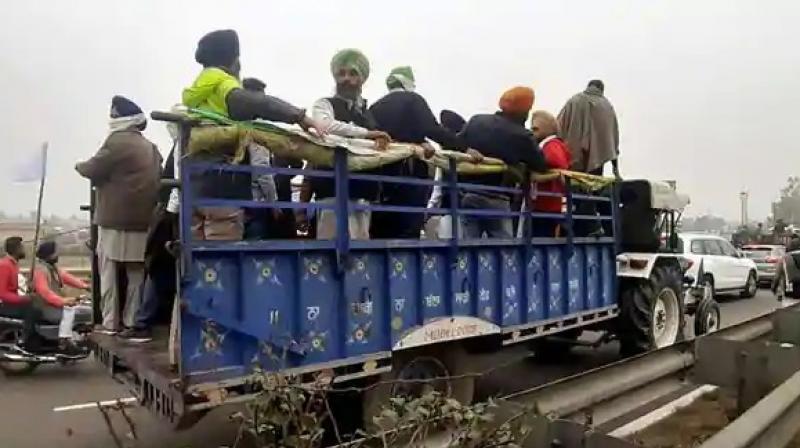 Punjab farmer at border