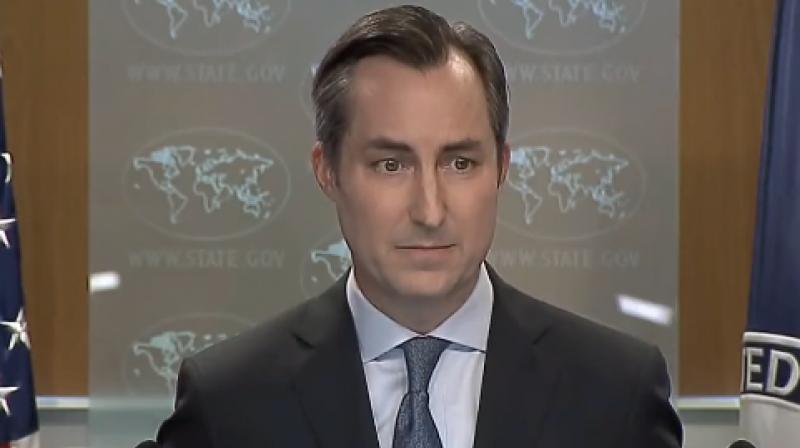 US Department of State Spokesperson Matthew Miller (File photo) US Department of State Spokesperson Matthew Miller (File photo)