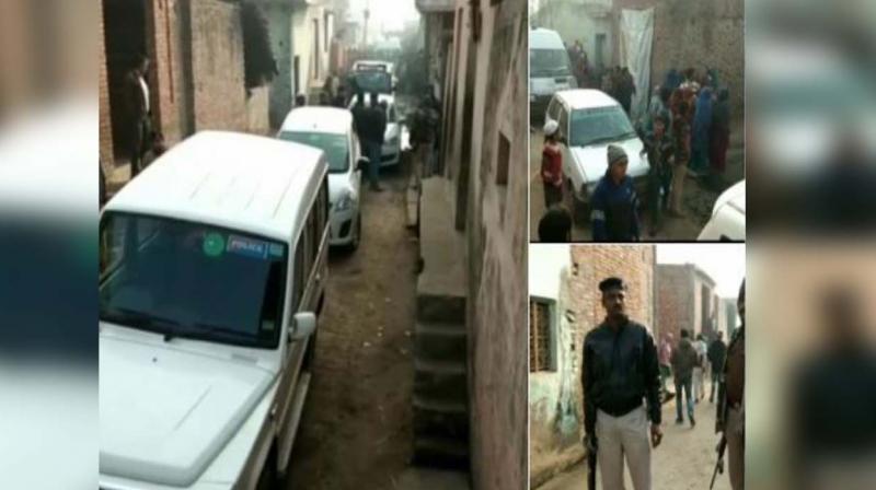 NIA conducting raids in Amroha NIA conducting raids in Amroha